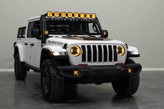 Elite LED Headlights for 2020-2023 Jeep Gladiator [Backorder: Order placed today will ship in estimated 8-12 weeks.]